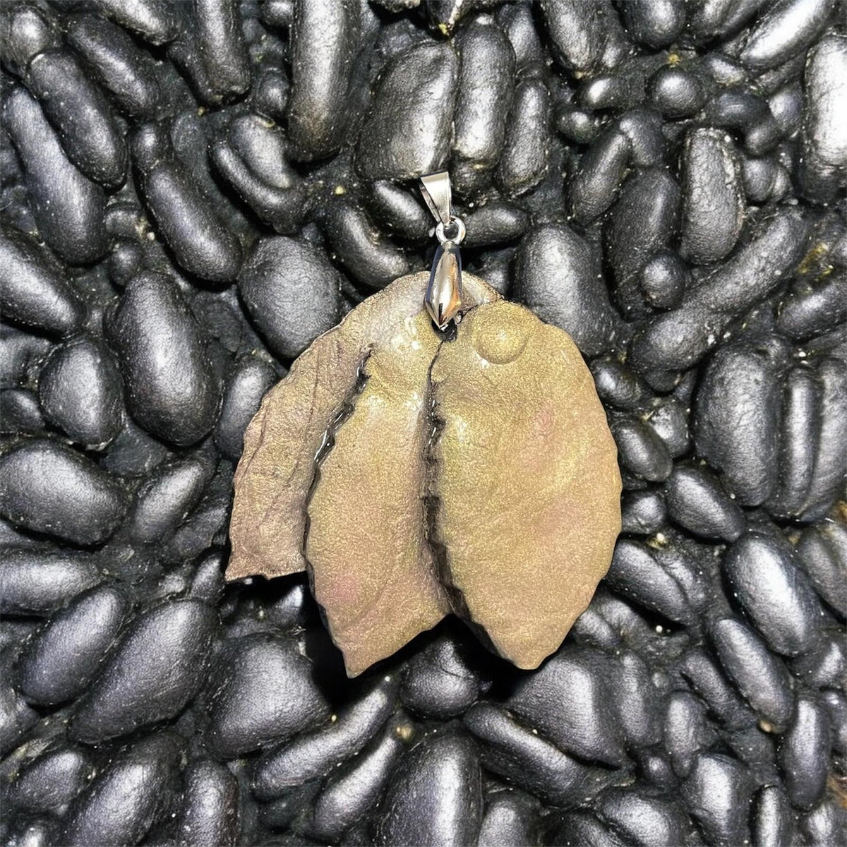 Ivory Whisper Botanical Pendant