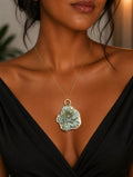 Sage Blossom Artisan Pendant